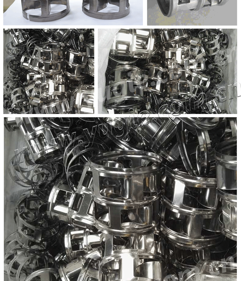 哈埃派克填料金属带筋鲍尔环