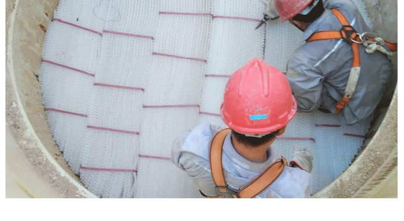 塑料孔板波纹填料