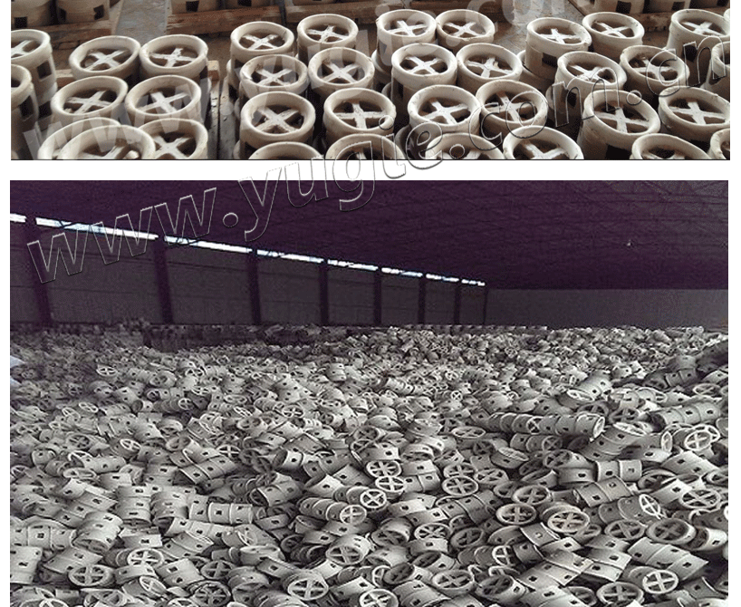 陶瓷阶梯环填料 陶瓷阶梯环填料